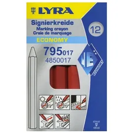 Lyra Pet Signierkreide 795 12 St. rot