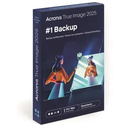 Acronis True Image 2025 Standard | für Windows / MAC | 1 Gerät | Sofortdownlo...