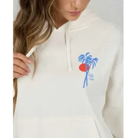 Salty Crew Hoodie Geo Palm Off White L