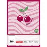 Brunnen Malblock A4 100g/m2 75Bl Fruity Love