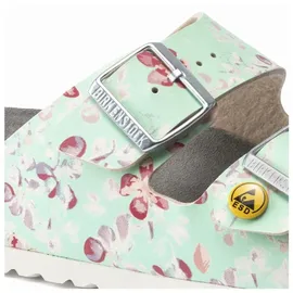 Birkenstock Arizona ESD Birko-Flor flower field mint 41
