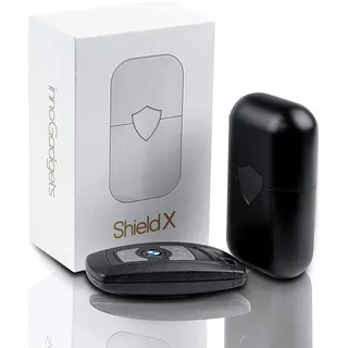 innoGadgets® Keyless Go Schutz für Autoschlüssel | TÜV geprüfter Car Key Signal Blocker aus eloxiertem Aluminium | RFID Box mit elegantem Design | Für alle RFID Autoschlüssel geeignet