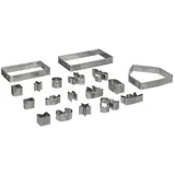 5five simply smart Weihnachtsausstechformen, 18er-Set,