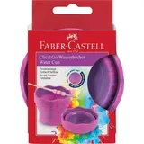 Faber-Castell Clic & Go Wasserbecher 1 St. pink