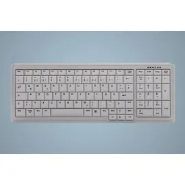 Active Key Mini Desktop Keyboard, hellgrau, USB US