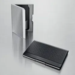 SIGEL Visitkartenetui silber VZ130