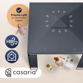 CASARIA Lorca 3 x 3 m grau
