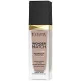 Eveline Cosmetics Wonder Match Luxus-Adaptive Foundation 45 honey 30 ml