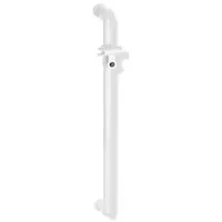 Hewi 801 Brausehalterstange 801.33.812050 1100 mm, stahlblau, Stützlast bis