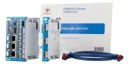 Eaton 197871 Starterpaket bestehend aus 1 x XC-303-C32-002, 1 x XN-322-8DIO-PD05, Patchleitung und Software-Lizenz für CODESYS V3 XC303 Starter Set