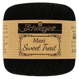 Scheepjes - Scheepjes Maxi Sweet Treat 110 Schwarz Garn - 1x25g