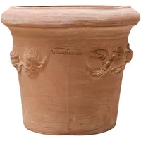 Teramico Blumentopf Pflanzgefäß Liscio Toscana limoni Toscana -Italienische Handarbeit-