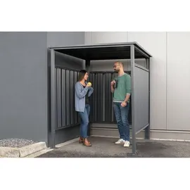 Westmann Fahrradgarage anthrazit 180x200x210cm Metall