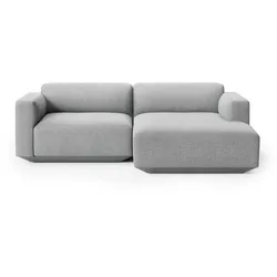 &Tradition - Develius Eck-Sofa, Konfiguration B, grau (Hallingdal 130)