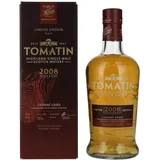 Tomatin 12 Years Old Cognac CASKS Limited Edition 2008 46% Vol. 0,7l in Geschenkbox