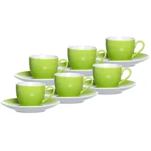 Ritzenhoff & Breker Doppio Espressotasse 0,08 l Grün 6 St.