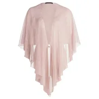 Vera Mont Cape im Glitzer-Look Rosé/Silver | Gr.: onesize