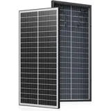 WERCHTAY 120w Bifacial Solarpanel 18V, Monokristallin Solarmodul für 12V Batterien, Photovoltaik, Solarpanel 12V Ideal für Wohnmobil, Balkonanlage, Gartenhäuse, Boot, PV-Anlagen & Balkonkraftwerke