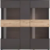 Forte Vitrine »Como«, Breite 152 cm, inkl. Beleuchtung,