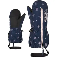 Ziener Langelo Ski-Fäustling/Wintersport | wasserdicht, atmungsaktiv, snowcrystal Print, 104