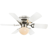 GLOBO Ugo 76 cm nickel/matt/graphit/weiß mit Licht
