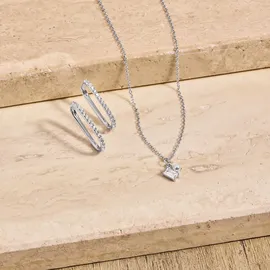 s.Oliver Damen Silber Zirkonia synth.