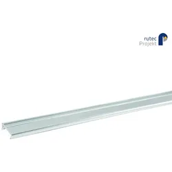 Rutec Projekt Abdeckung für Unterputzprofil UPP93/49, klar, Polycarbonat (PC), 200cm RUP-PFI277
