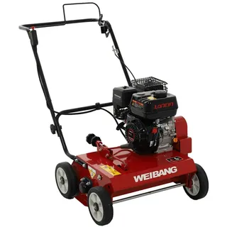 Weibang WB486CRC - Profi Benzin-Vertikutierer mit Pendelmesser  - Loncin G200F