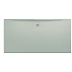 LAUFEN Pro Duschwanne H2119570770001 Marbond Ablauf lange Seite hellgrau