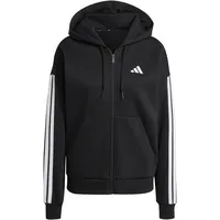 Adidas Essentials 3-Streifen Fleece Hoodie, Black, XS