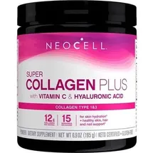 Neocell Super Collagen Plus with Vitamin C & Hyaluronic Acid, 195 g Dose