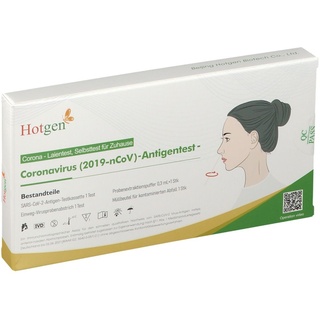 Hotgen Coronavirus (2019-nCoV) Nasal Antigentest 10 St.