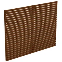 SKANHOLZ Seitenwand Rhombus 230 cm nussbaum