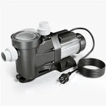 Wiltec Poolpumpe schwarz 19200 l/h