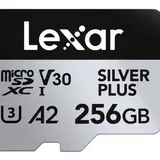 Lexar microSDXC Silver Plus UHS-I 256GB V30