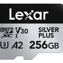 Lexar microSDXC Silver Plus UHS-I 256GB V30