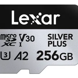 Lexar microSDXC Silver Plus UHS-I 256GB V30