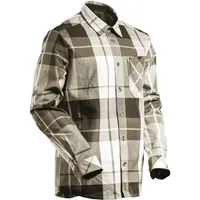 Mascot Hemd aus Flanell, kariert 2XL Dunkel Sandbeige-kariert