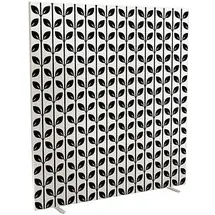 Paperflow Trennwand easyScreen Black & White, 60579 bunt 160,0 x 173,4 cm, 1 St.