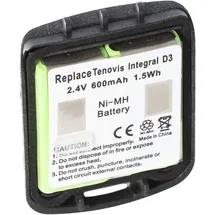 AccuCell Akku passend für Tenovis Integral D3 Mobile mit Gehäuse