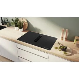 Bosch Serie 4 PVS801GA7 Induktionskochfeld mit Kochfeldabzug Autark PVS801B16E + HEZ9VDSB2