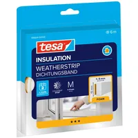 Tesa Schaumstoff Türdichtung 15 x 6 x 600 cm