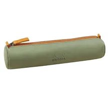 Rhodia Rhodiarama, rundes Schlampermäppchen 21,5xØ5cm Kunstleder Seladon 319005C