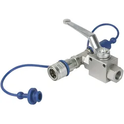 Showtec CO2 3/8 Q-lock Release Valve - Geschlossenes System