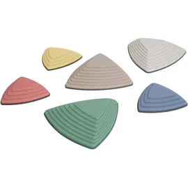 Gonge Fluss-Steine Nordic - Set mit 6 Stk.