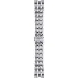 Tissot Edelstahl Metall Chemin Des Tourelles Edelstahl Uhrenmetallband T605047224 - grau,silber