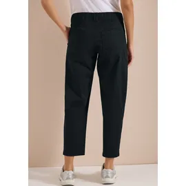 Cecil Stoffhose CECIL "Style Scarlett", grün, Web, 62% Baumwolle, 34% Lyocell, 4% Elasthan, unifarben, normal lang, Hosen Stoffhose,