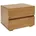 Nachtschrank x x cm Braun/Weiß