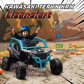 aiyaplay Kinder Elektroauto UTV blau (1-tlg)