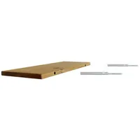 Natural Goods Berlin 1x Schweberegal Eiche - Regal 20